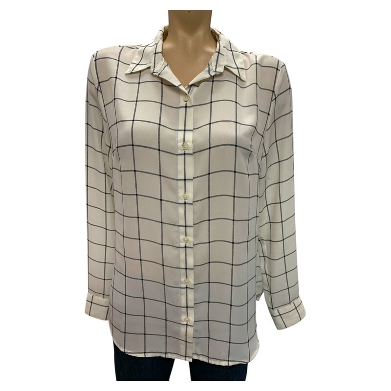 Banana Republic, White/bl, Size: M