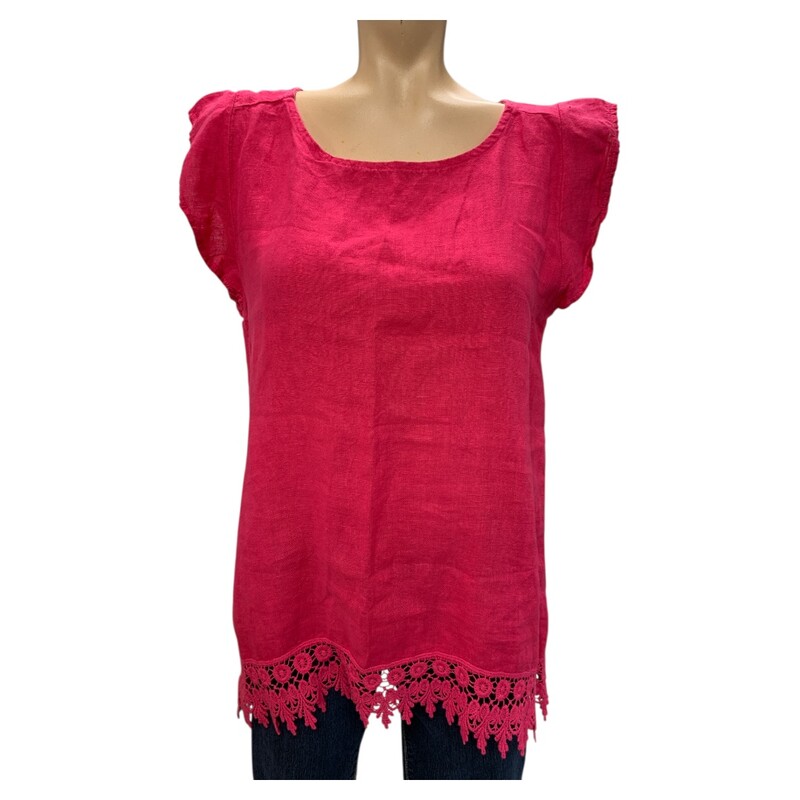 Terzo Millennio Italy Lin, Magenta, Size: M