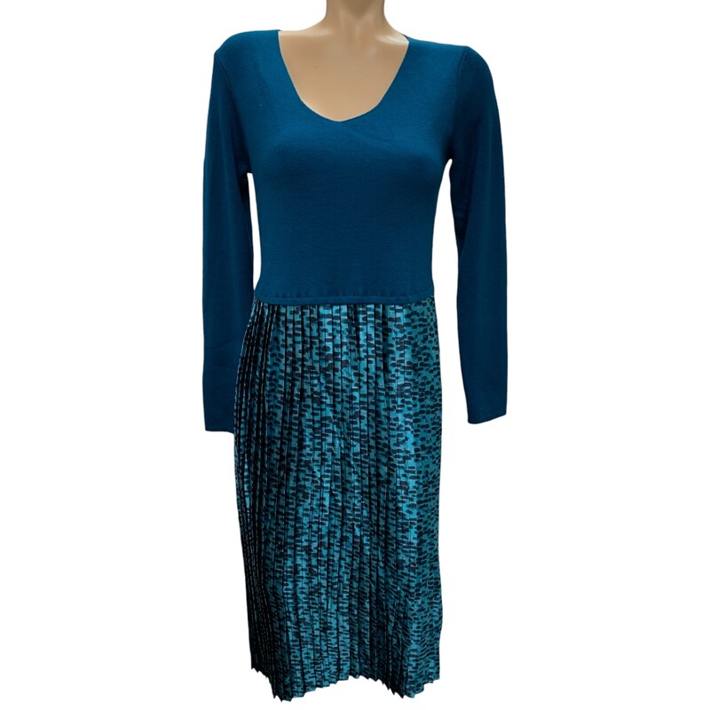 Nina Leonard NWT, Blue/blk, Size: M