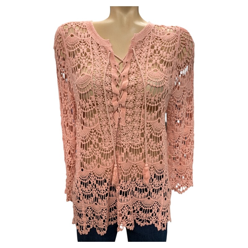 Crochet, Salmon, Size: M