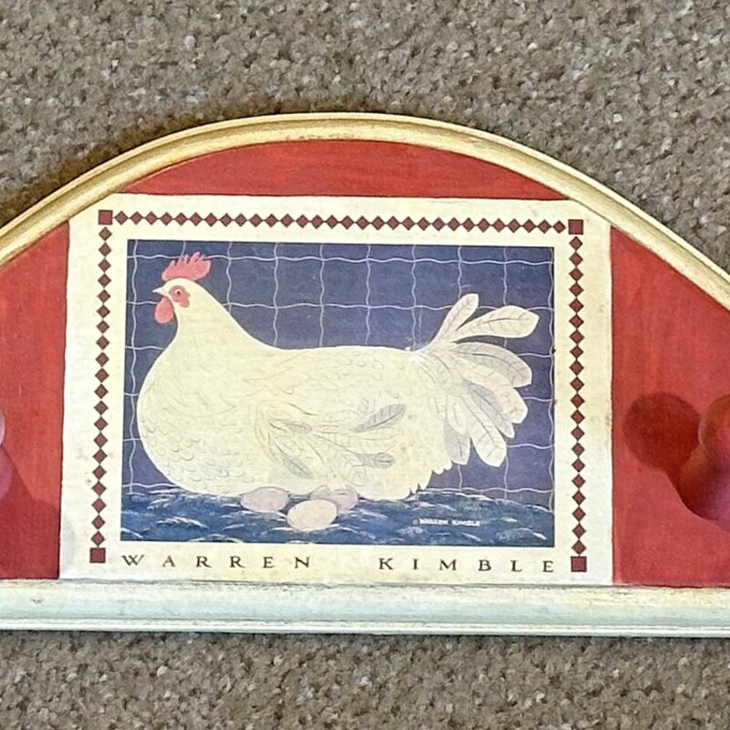 Warren Kimble Wood Rack