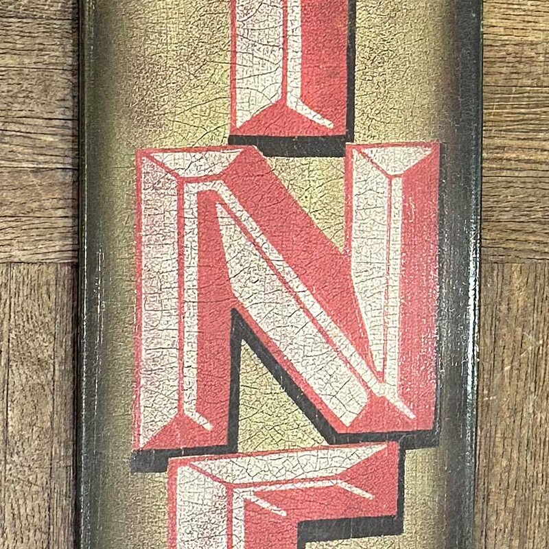 Tin Diner Sign 8 In X 30