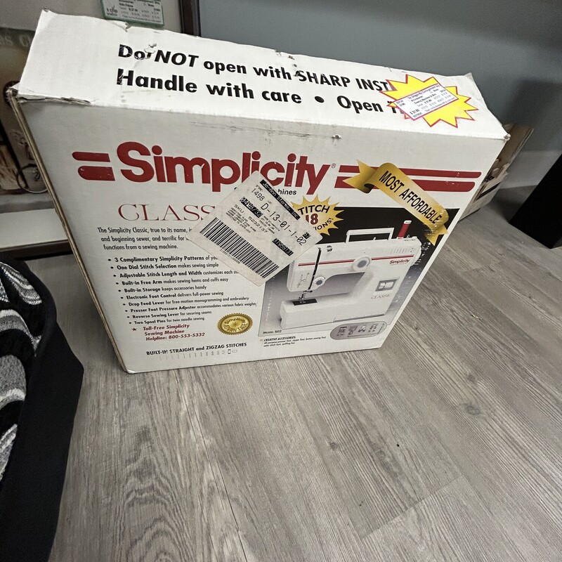 Sewing Machine In Box