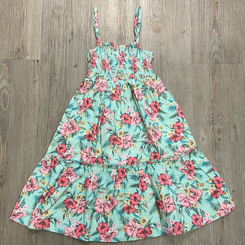 F4A Marina Smocked Dress, Beach Glass, Size: 6Y
NEW