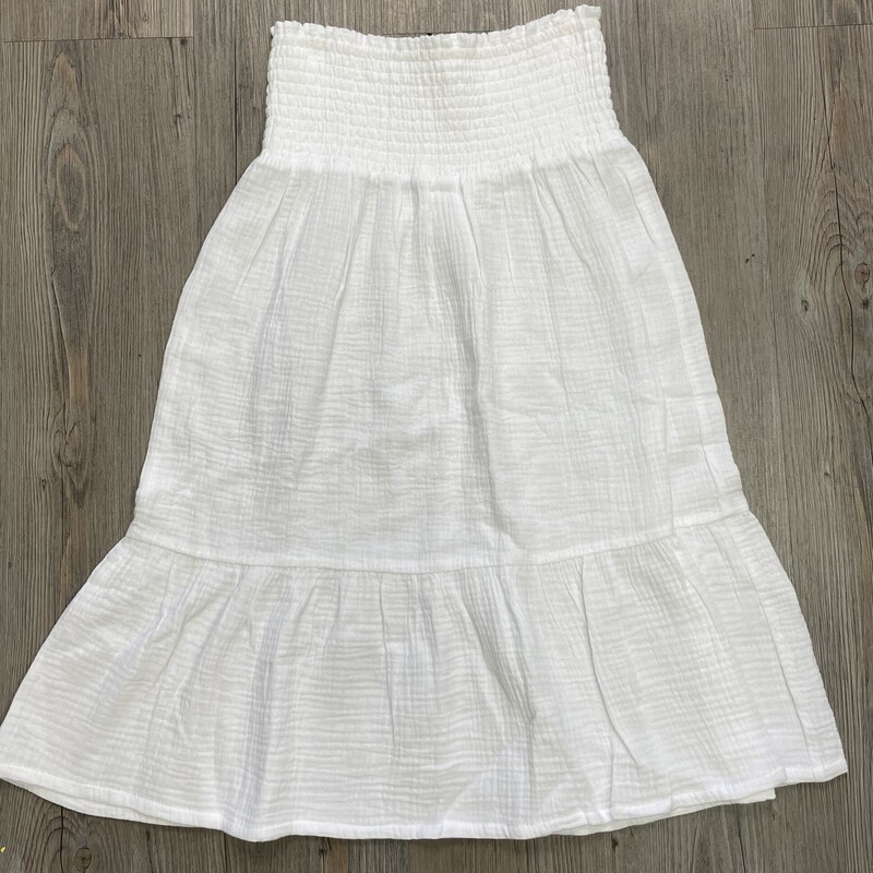 F4A Convertible Skirt, White, Size: 6Y
NEW