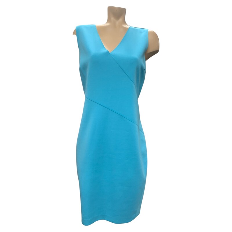 Tahari Dress, Blue, Size: M