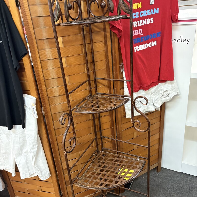 Metal Corner Shelf
