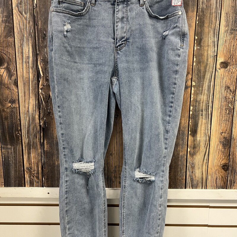 Holey Knee Judy Blue Jean