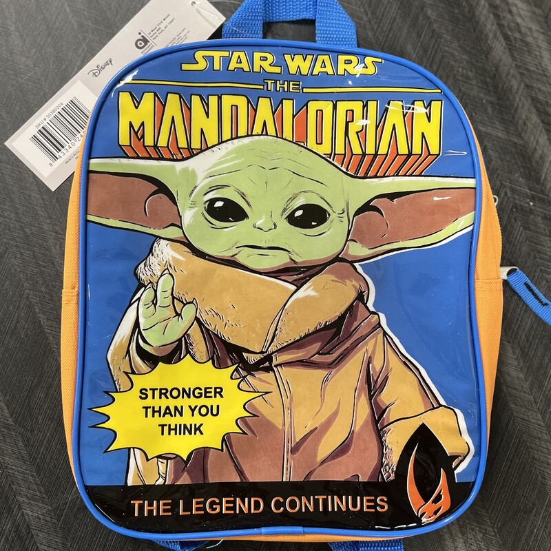 NWT Yoda Backpack, Size: 11x10