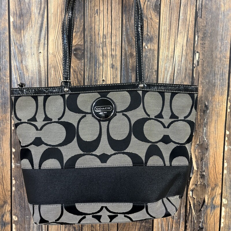 Authentic Black Coach Purse