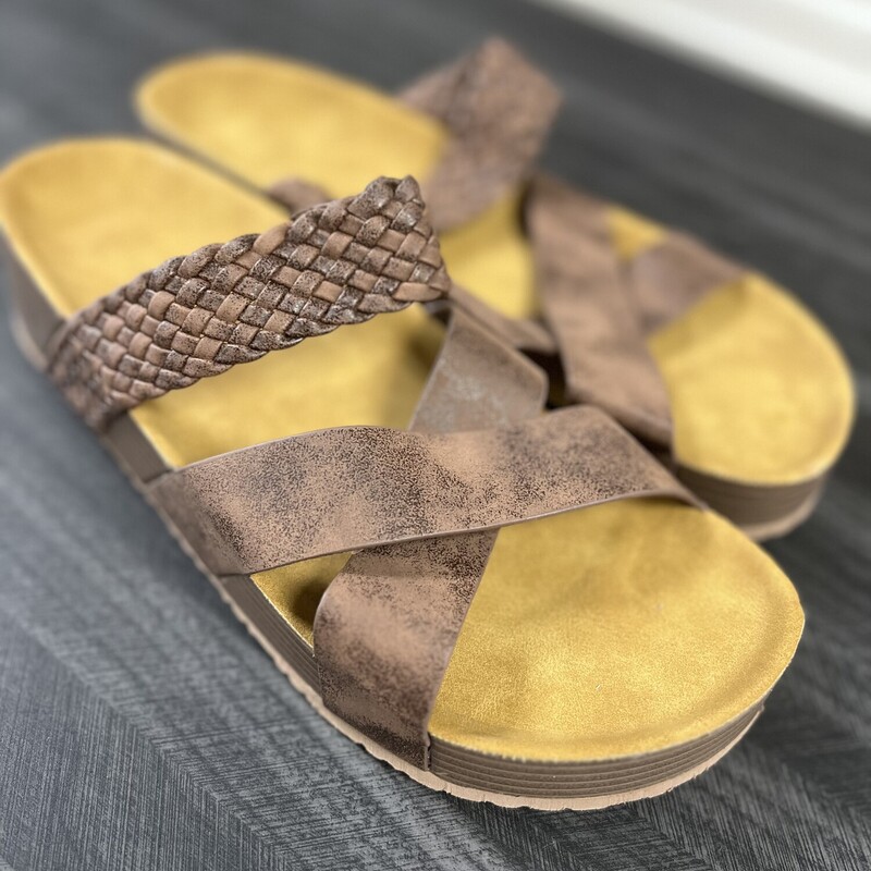 Brown Strappy Sandals