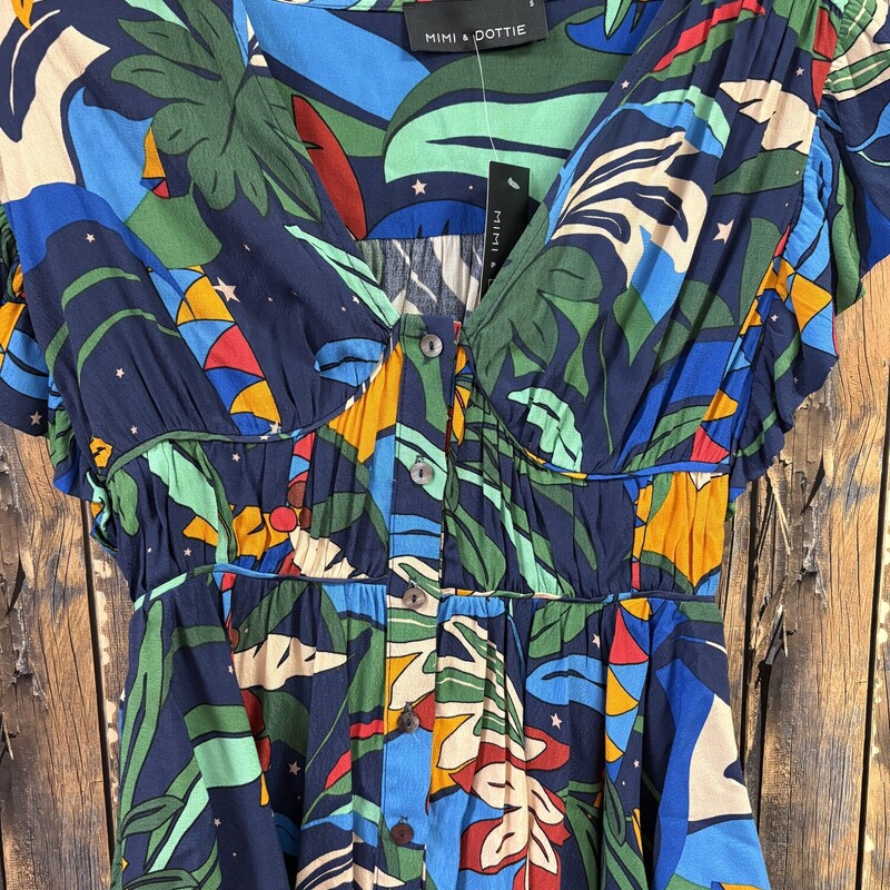 NWT Green Floral Top, Size: S