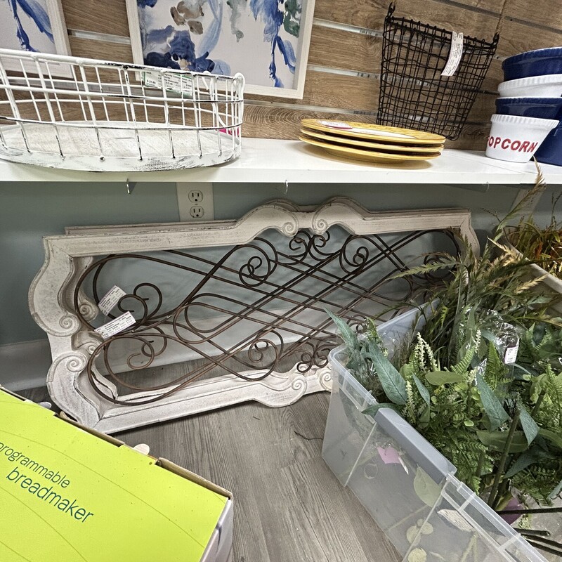 Wood Scroll Metal