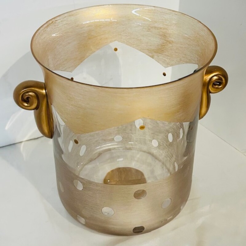 Frosted Glass Ice Bucket