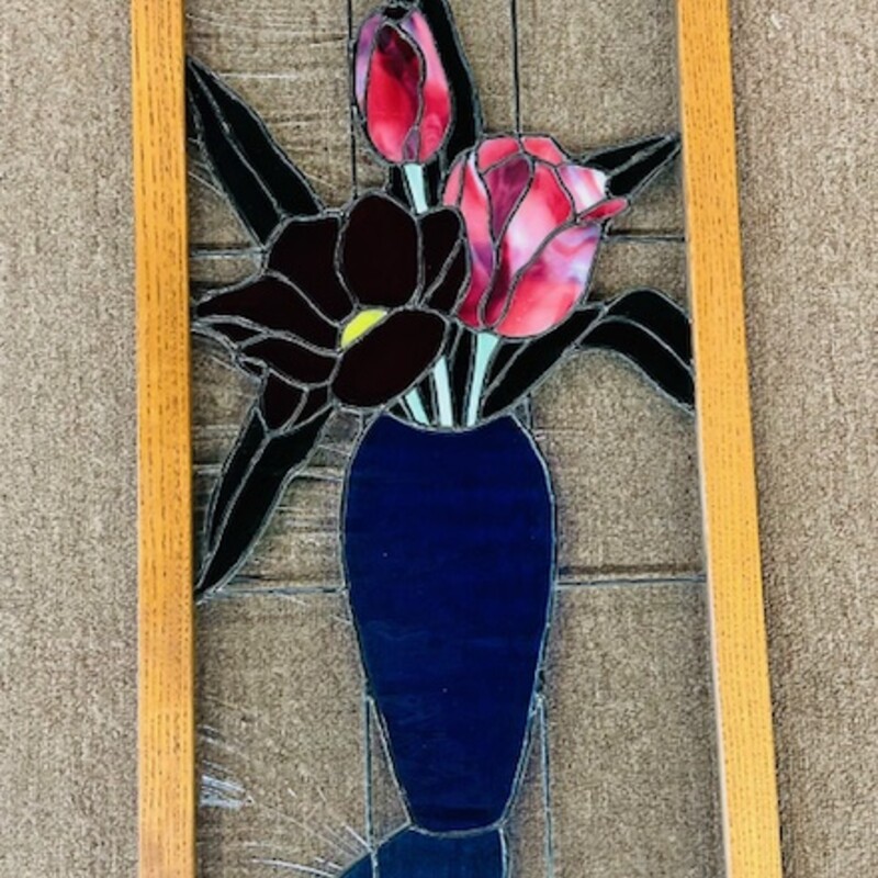 FloralStained GlassWindow