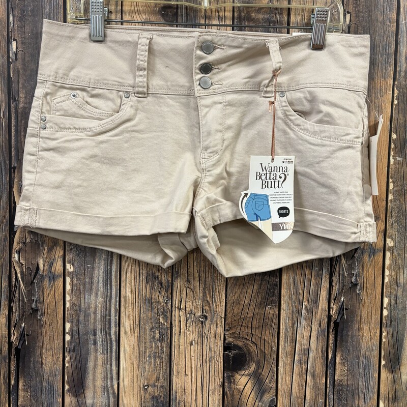 YMI Tan Shorts, Size: 11