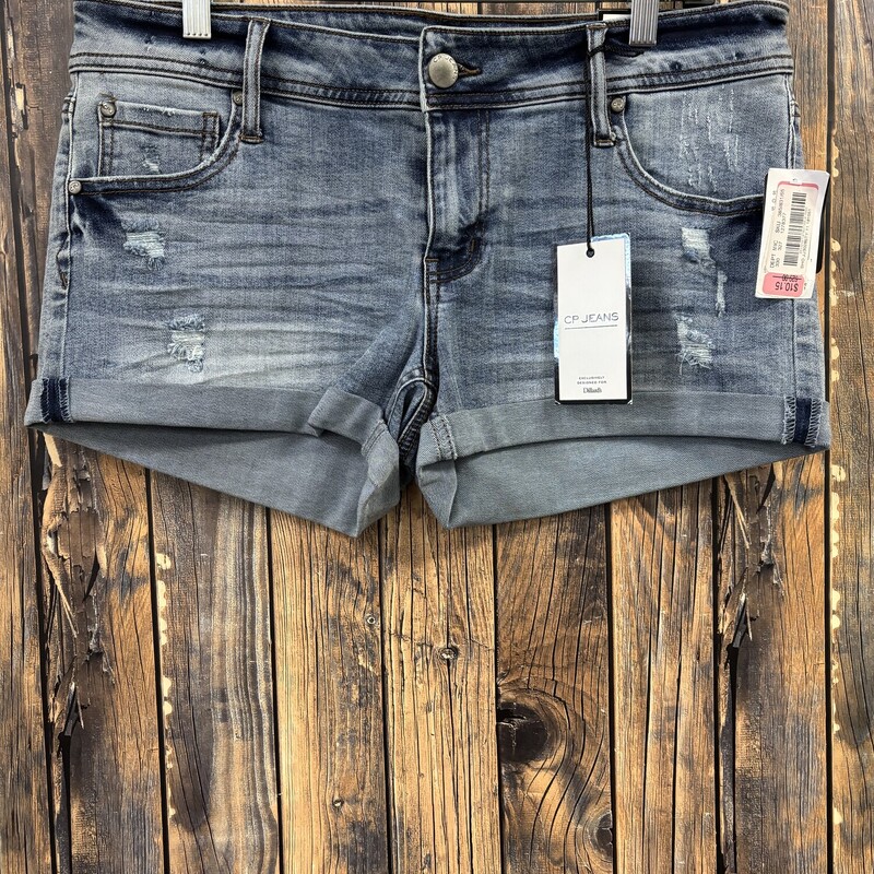NWT Rolled Jean Shorts