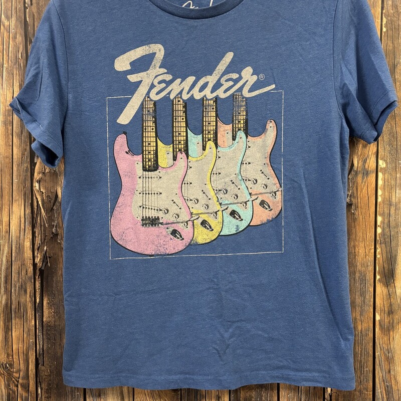 Blue Fender Shirt, Size: L
