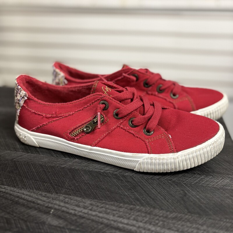 Red Blowfish Shoes, Size: 7.5