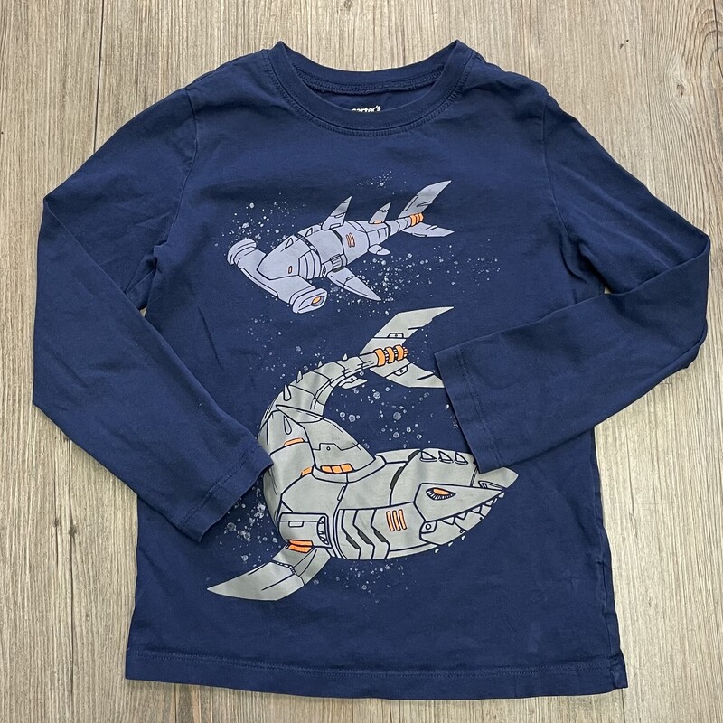 Carter LS Shark Tee