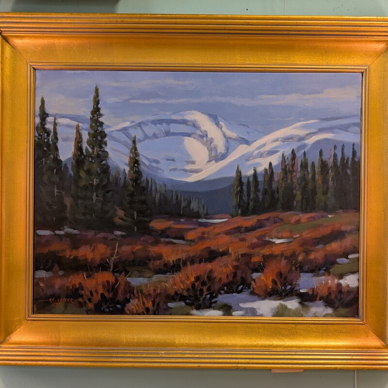 West Of Fairfax Original, Lester, Framed
29.5 x 25h
