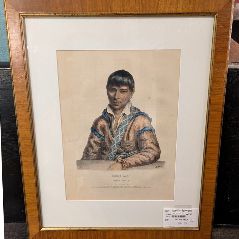 Paddy Carr Etch 1838, Litho, I.T. Bowen
21 x 26h