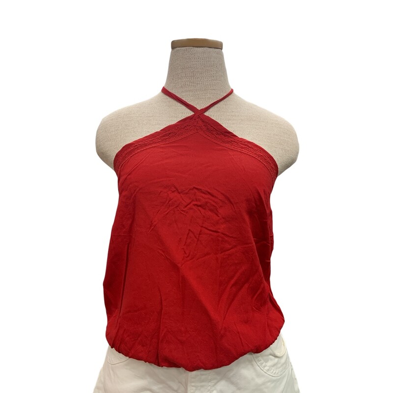 Hollister, Red, Size: M