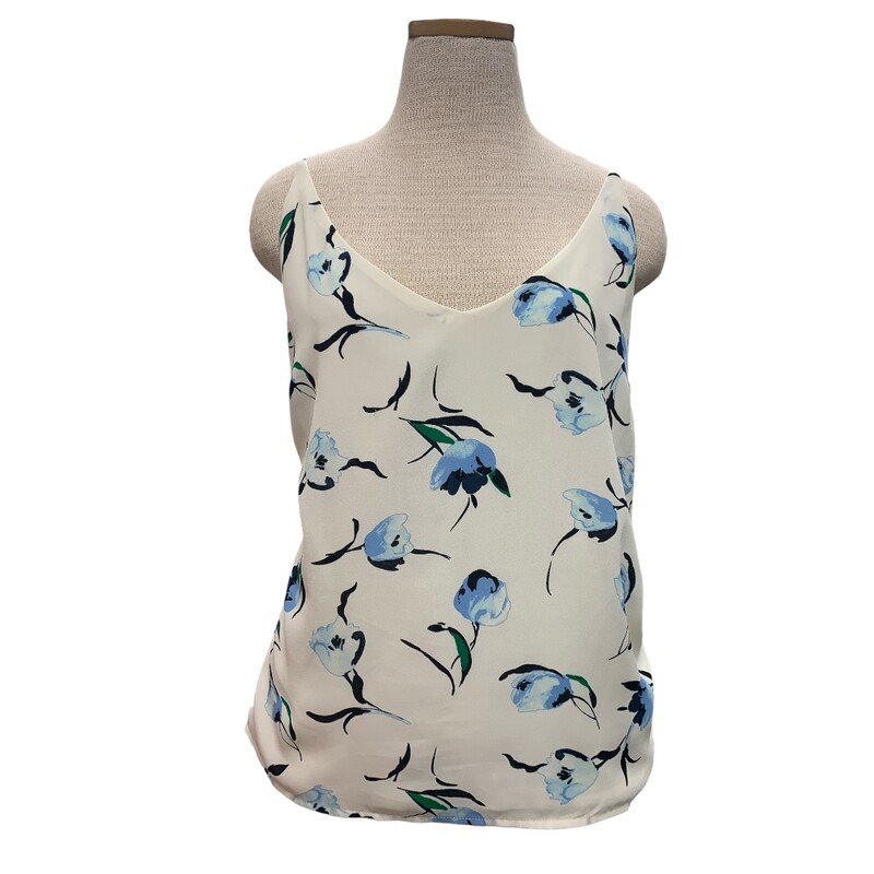 Banana Republic, White/bl, Size: L