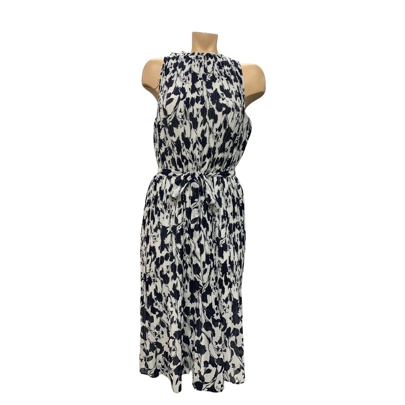 A New Day Dress, Nvy/whit, Size: M
