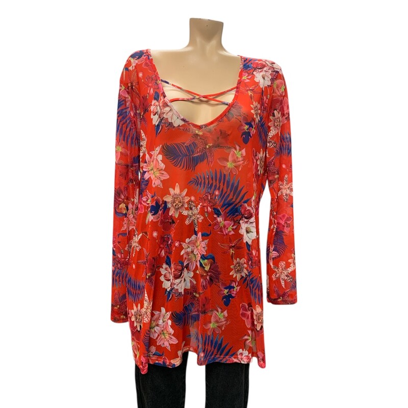 La Vie En Rose Top, Multi, Size: L