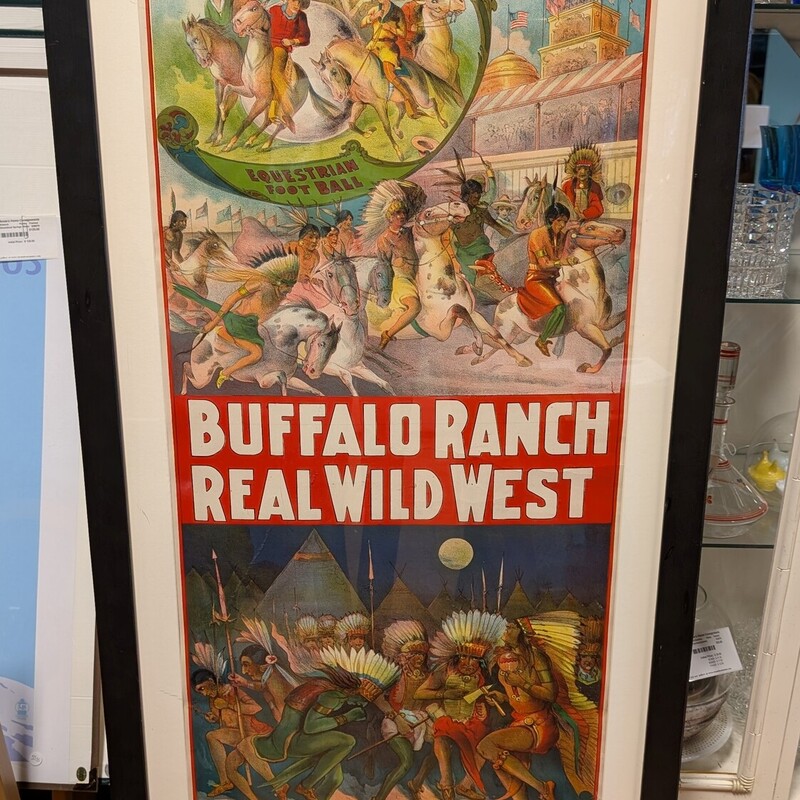 Buffalo Ranch Wild West, Original Poster
27w x 63h