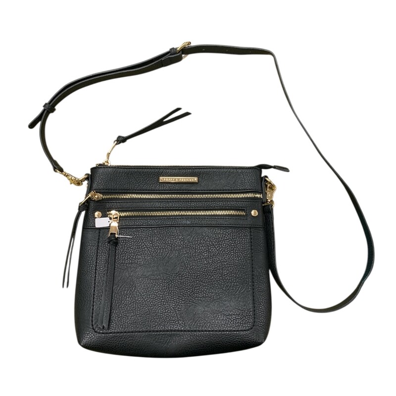 Poppy & Peonies, Black, Size: S