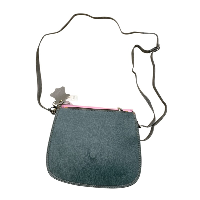 Soruka Crossbody Leather, Pink/bei, Size: None