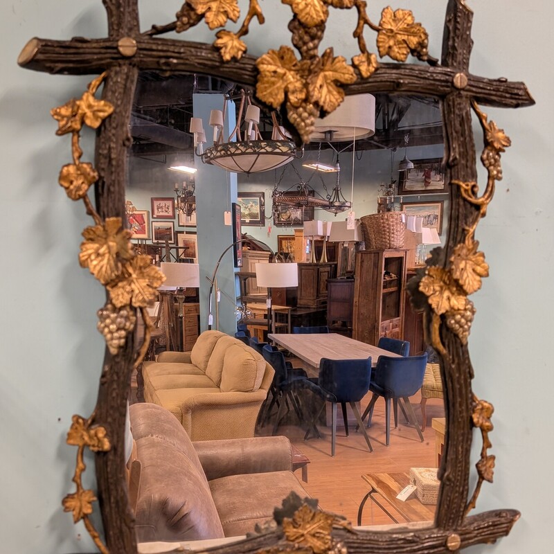 18th Cent French Giltwood, Grapes, Louis XV
26w  x 36h