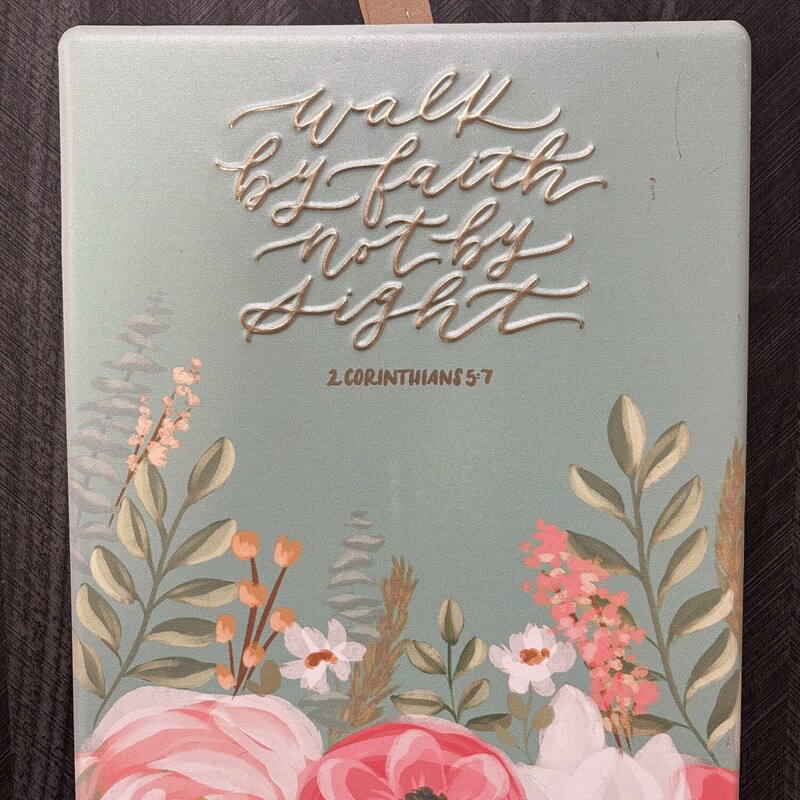 Tin Walk By Faith Decor, Size: 8x10 In