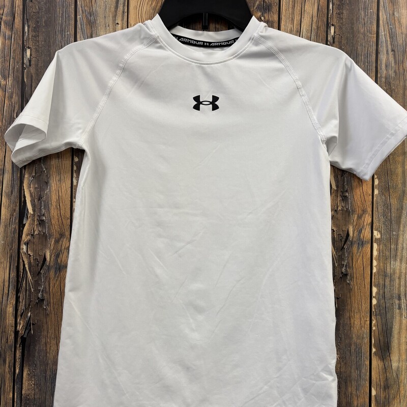 White UA Tee