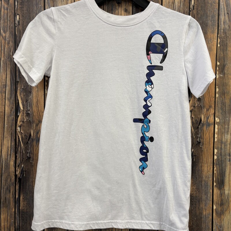 White Champion Tee