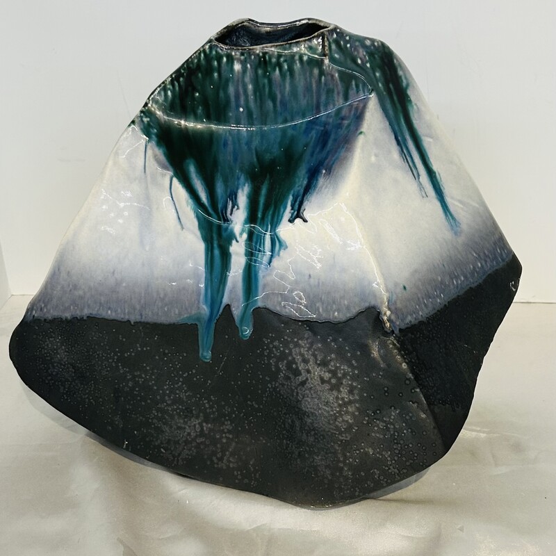 Artisan Pottery 3ToneVase