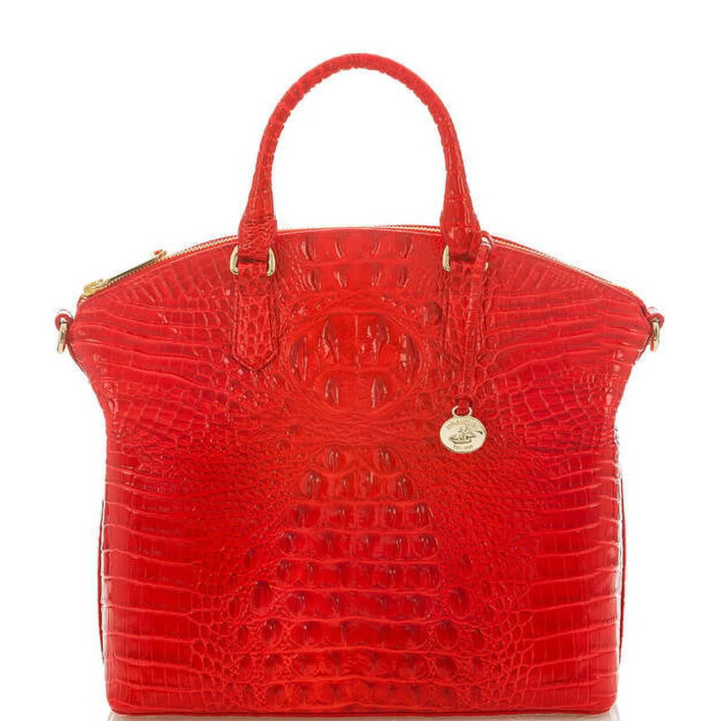 Brahmin Large Duxbury Handbag
Candy Apple Red Size: 14 x 12.5H
Matching wallet sold separately
