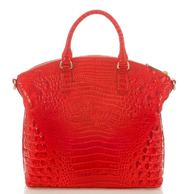 Brahmin Large Duxbury Handbag
Candy Apple Red Size: 14 x 12.5H
Matching wallet sold separately