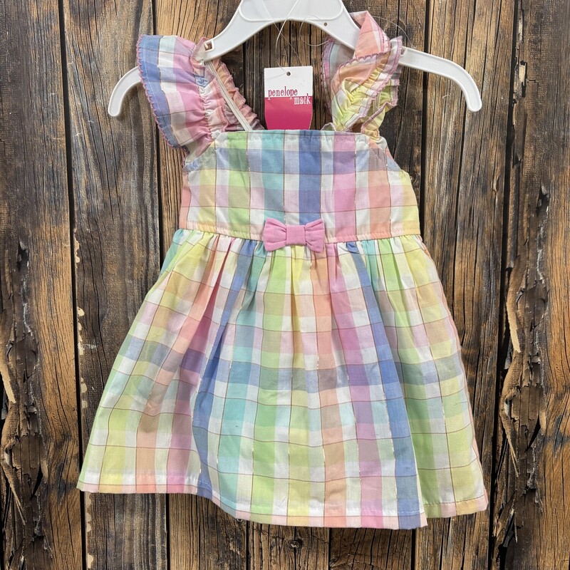 NWT Rainbow Dress, Size: 3/6m