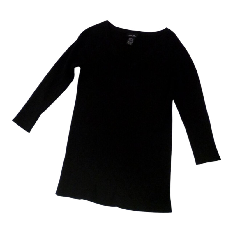 Sweater: Black V Neck