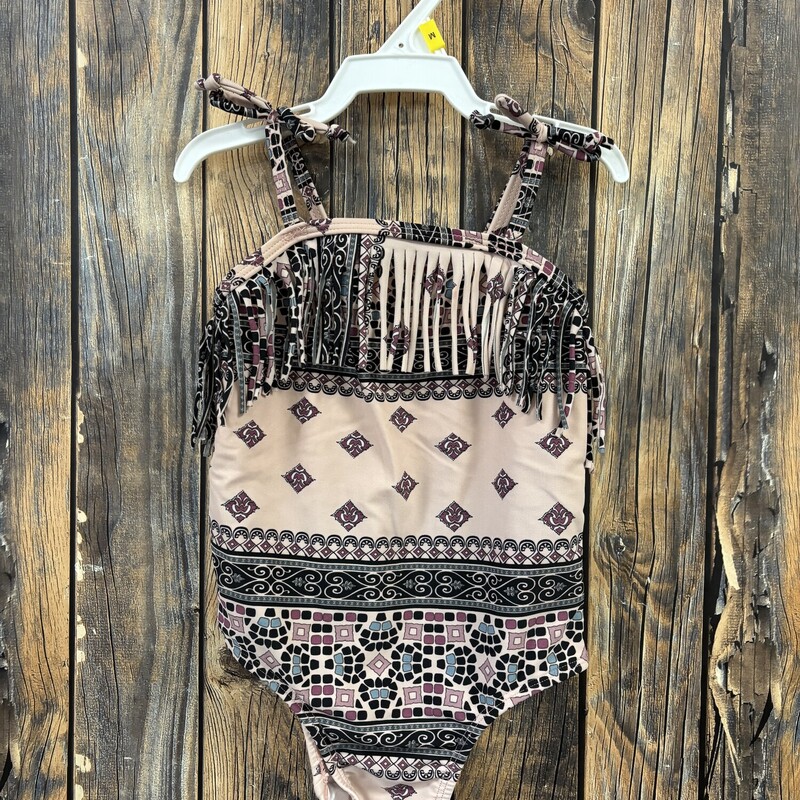 Jessica Simpson Fringe Swimsuit, Size: 18 M