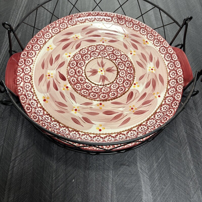 Serving Plate In Tray