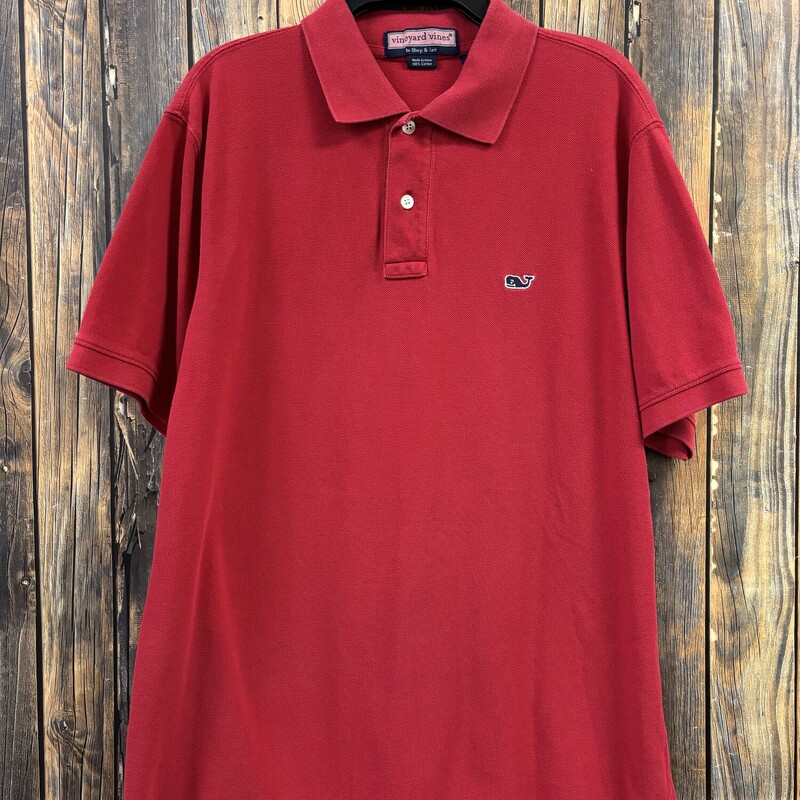 Red Vineyard Vines Shirt