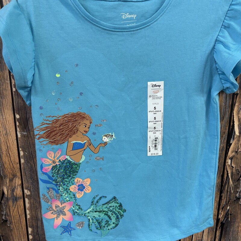 Nwt Mermaid Blue Shirt