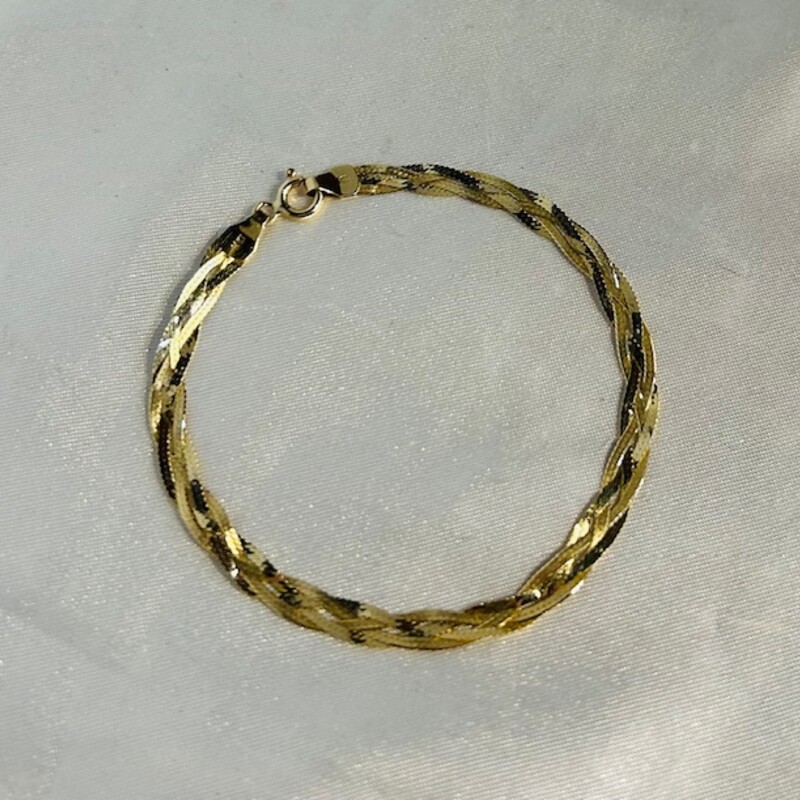14k Braided Chain