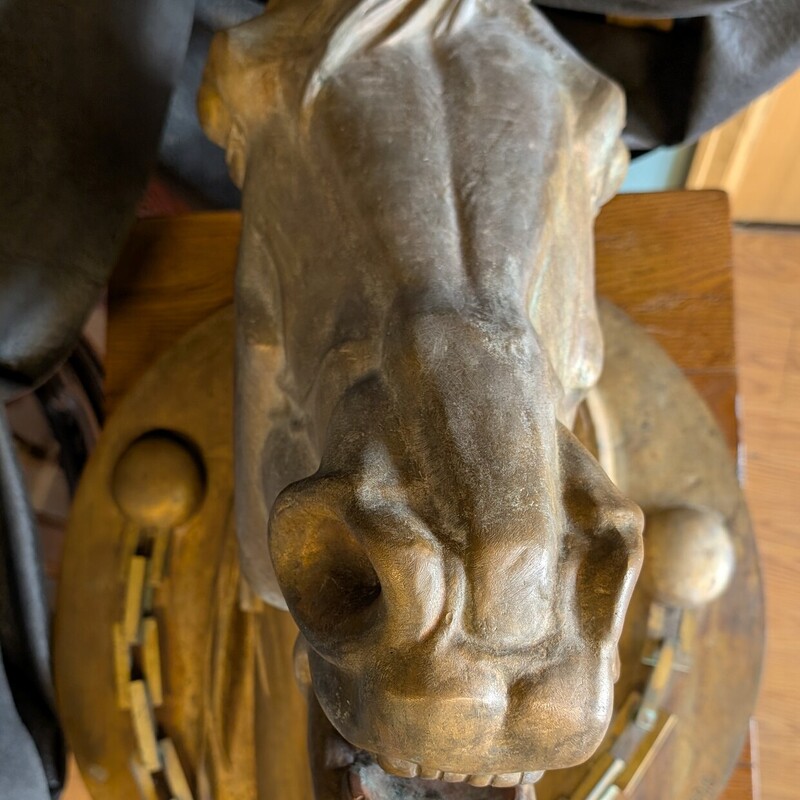 Horse Head Sculpture, 18th Cen, Paris
25w x 32h x 27d