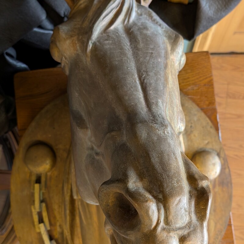 Horse Head Sculpture, 18th Cen, Paris
25w x 32h x 27d