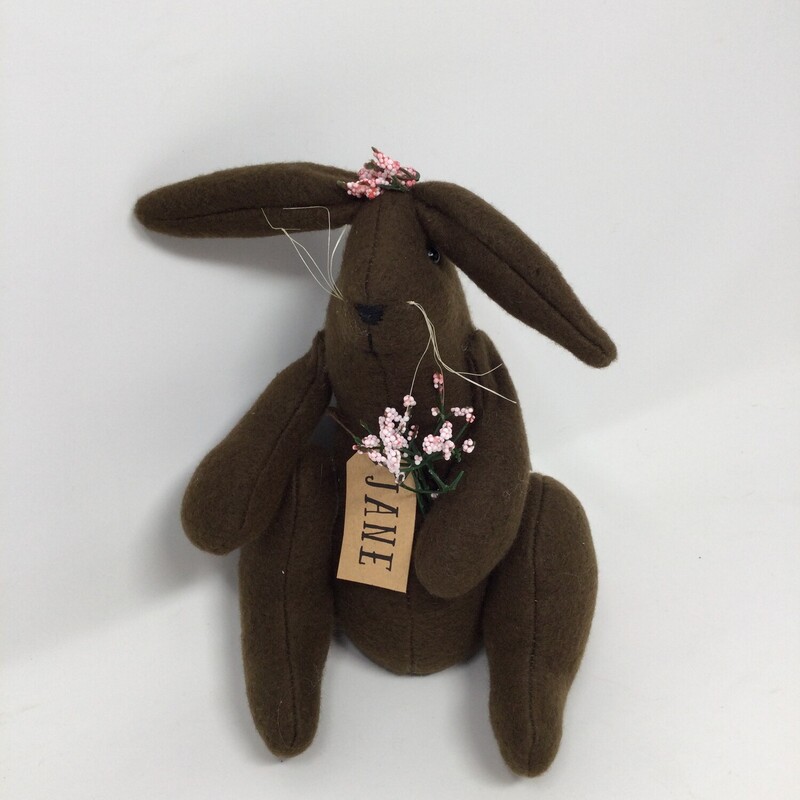 Hearthside Collection Bunny,
Brown,
Size: 7 X 4.5 In